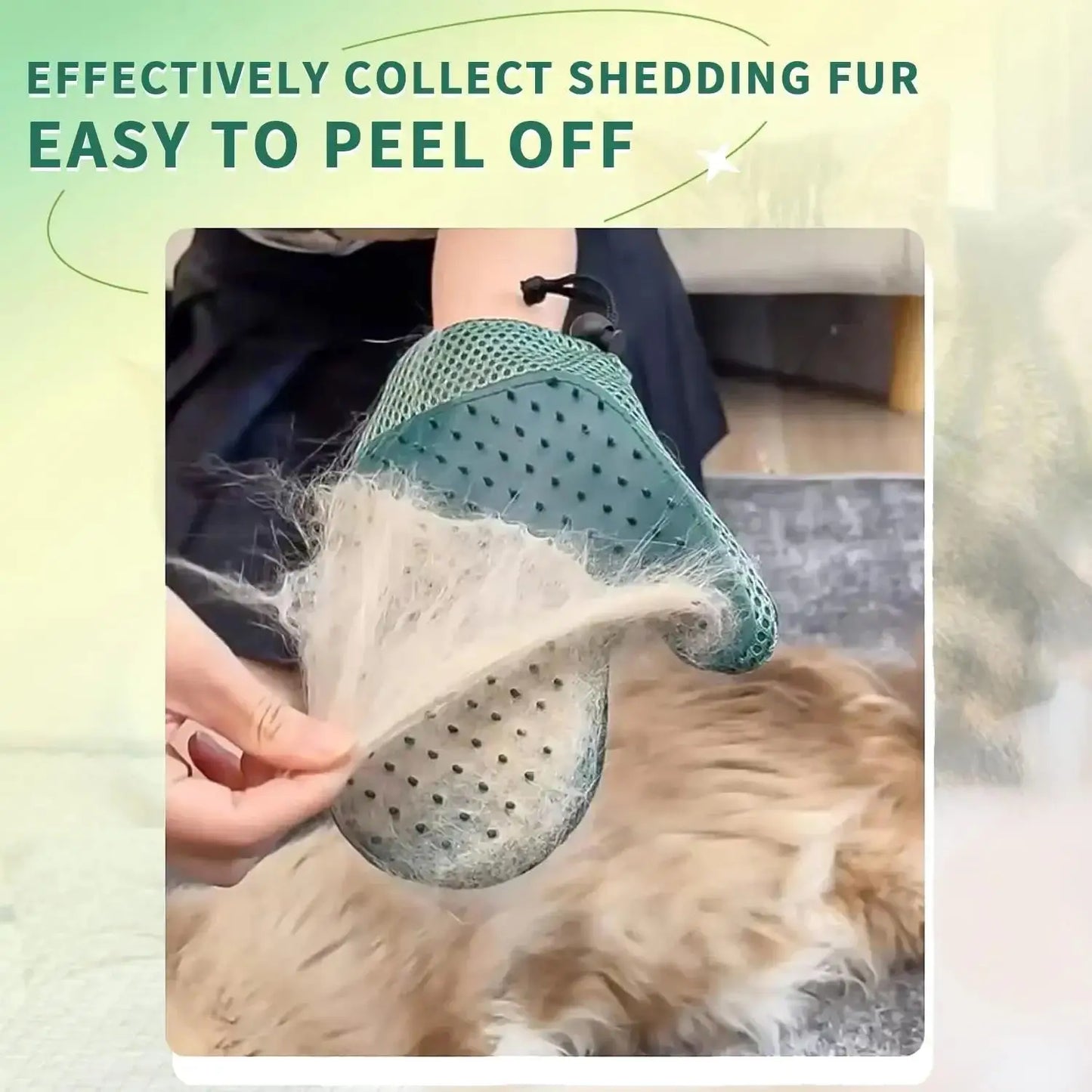 Pet Hair Removal Glove – Gentle & Effective Grooming!