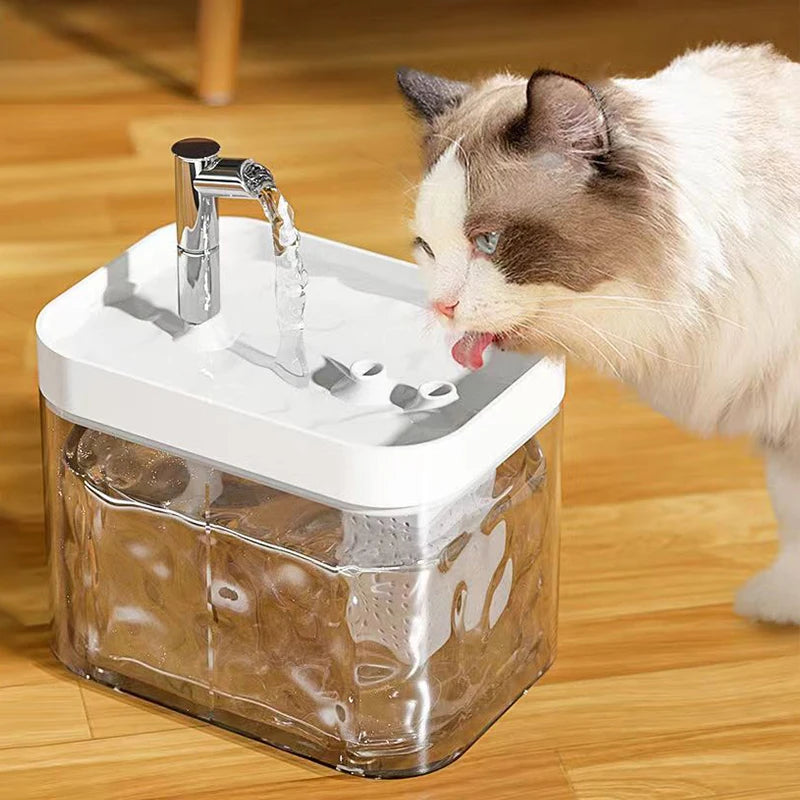 Automatic Pet Water Fountain – 1500ML for Dogs & Cats