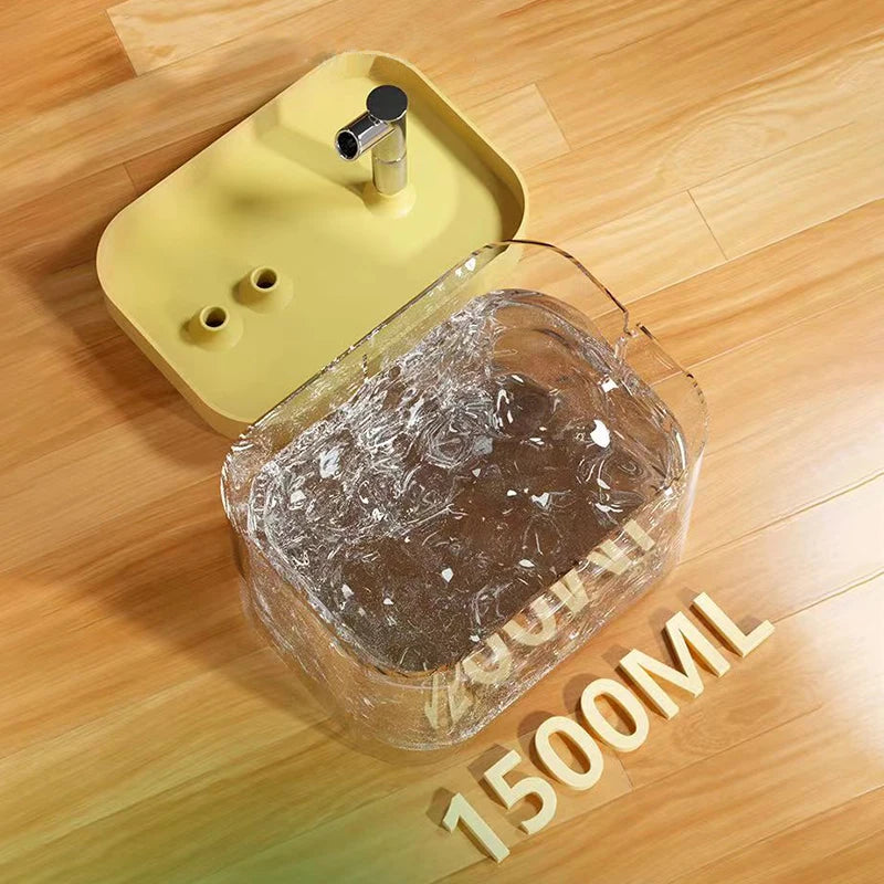 Automatic Pet Water Fountain – 1500ML for Dogs & Cats