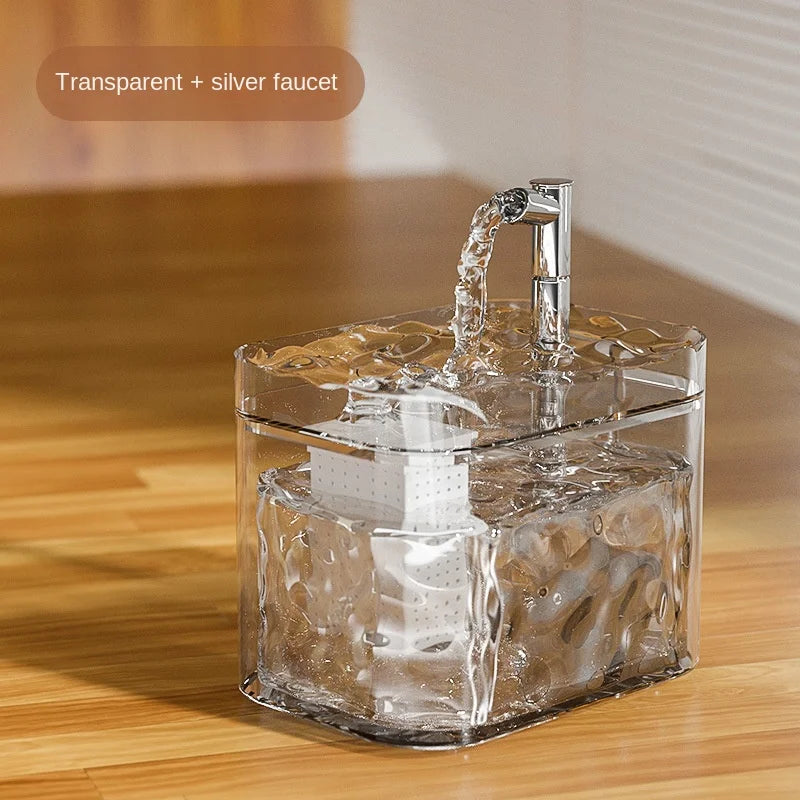 Automatic Pet Water Fountain – 1500ML for Dogs & Cats